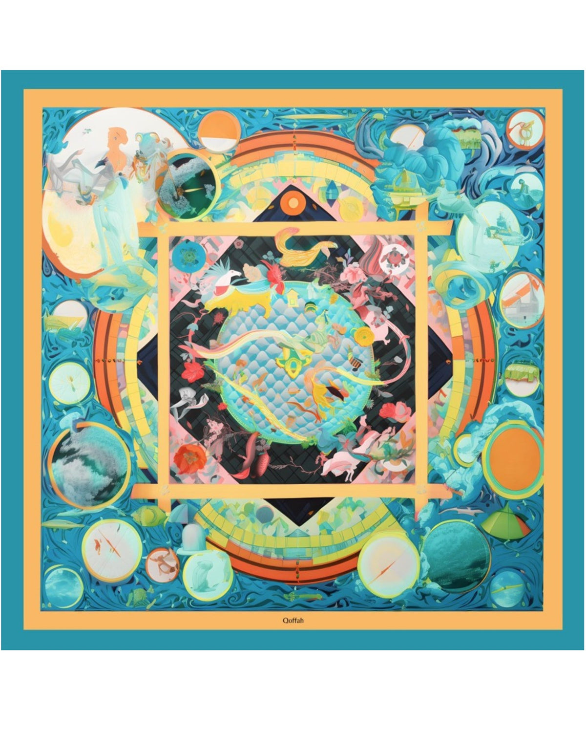 La Valse des Planètes scarf