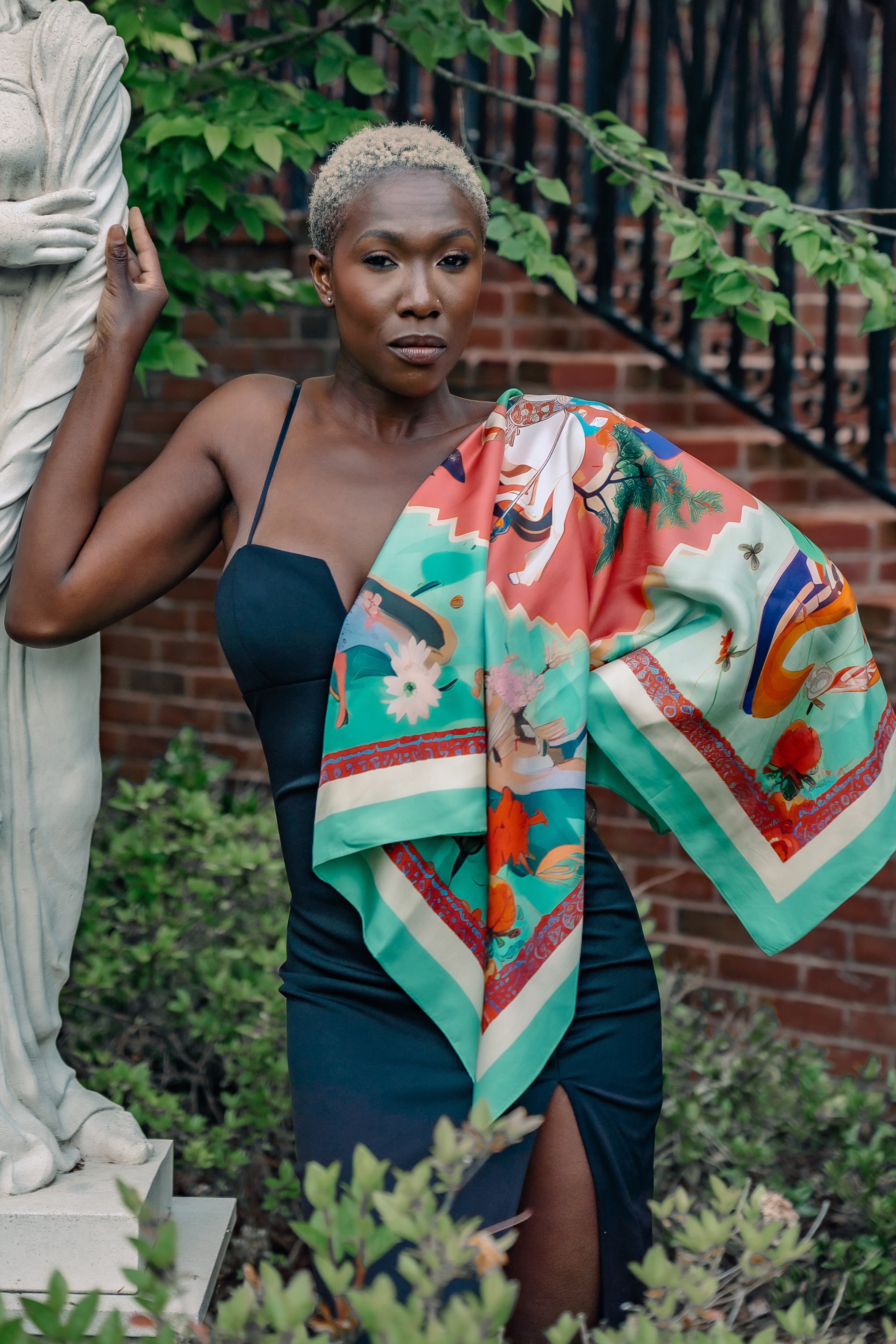 Les Retrouvailles scarf