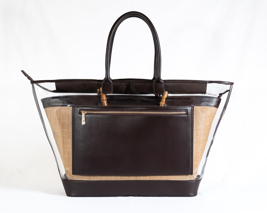 Close-up of The Bag N’ Bag’s Premium Leather and Elegant Finish