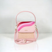 Close-up of La Madeleine Rose’s Elegant Leather Finish