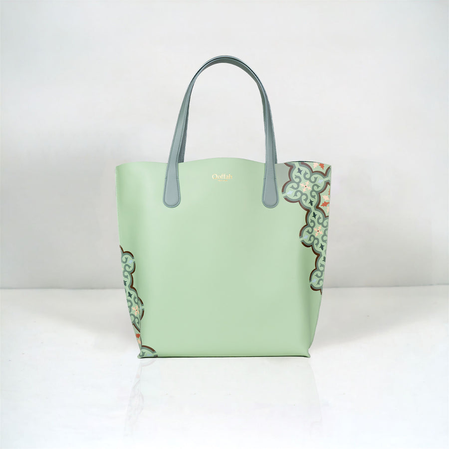 The Ilsa Bag - Olive Green Luxury Designer Handbag by QOFFAH