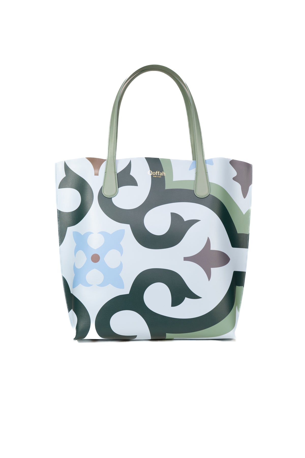 The Ilsa - Blue Sky | Elegant Luxury Handbag - QOFFAH