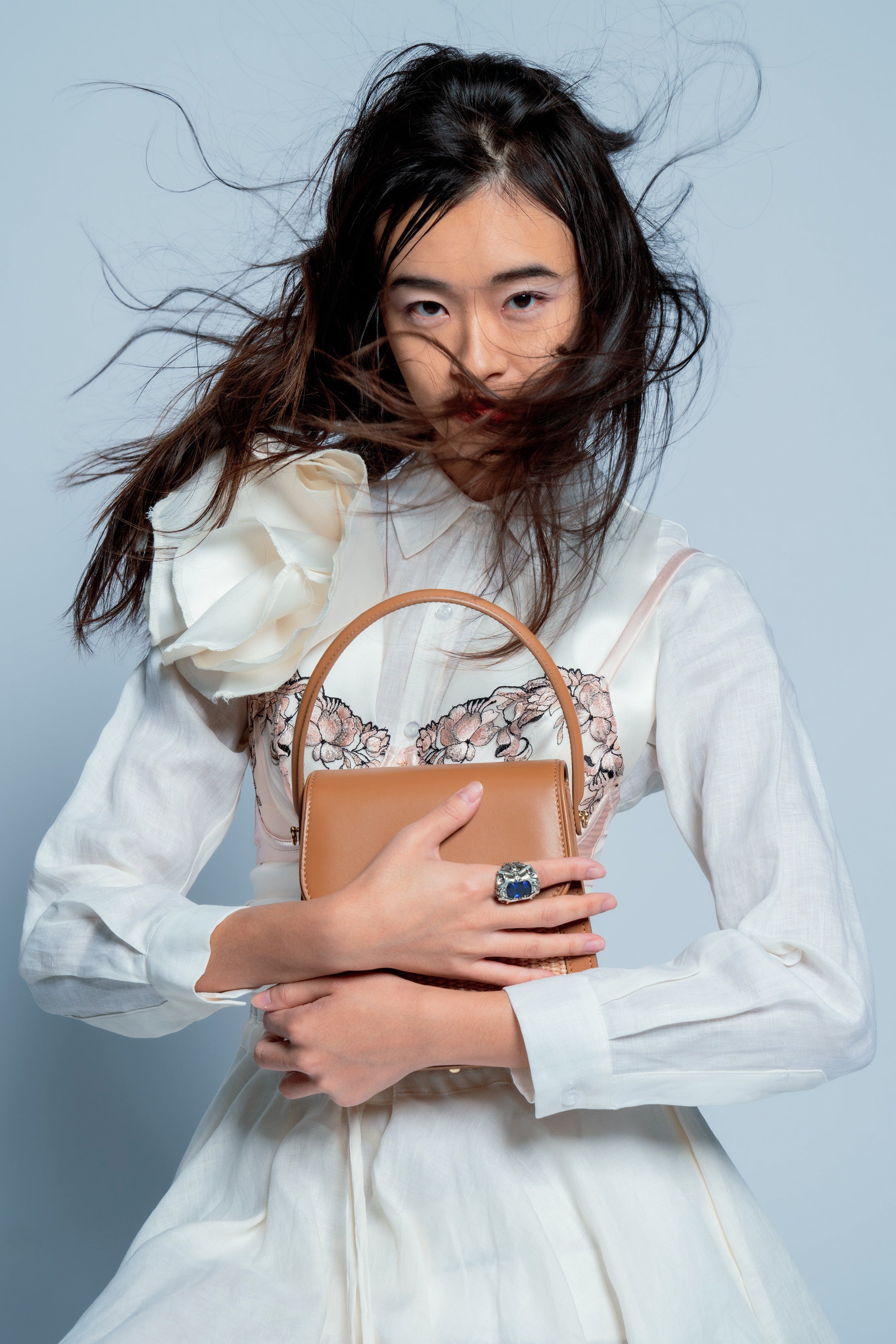 La Madeleine Caramel | Elegant Luxury Handbag - QOFFAH