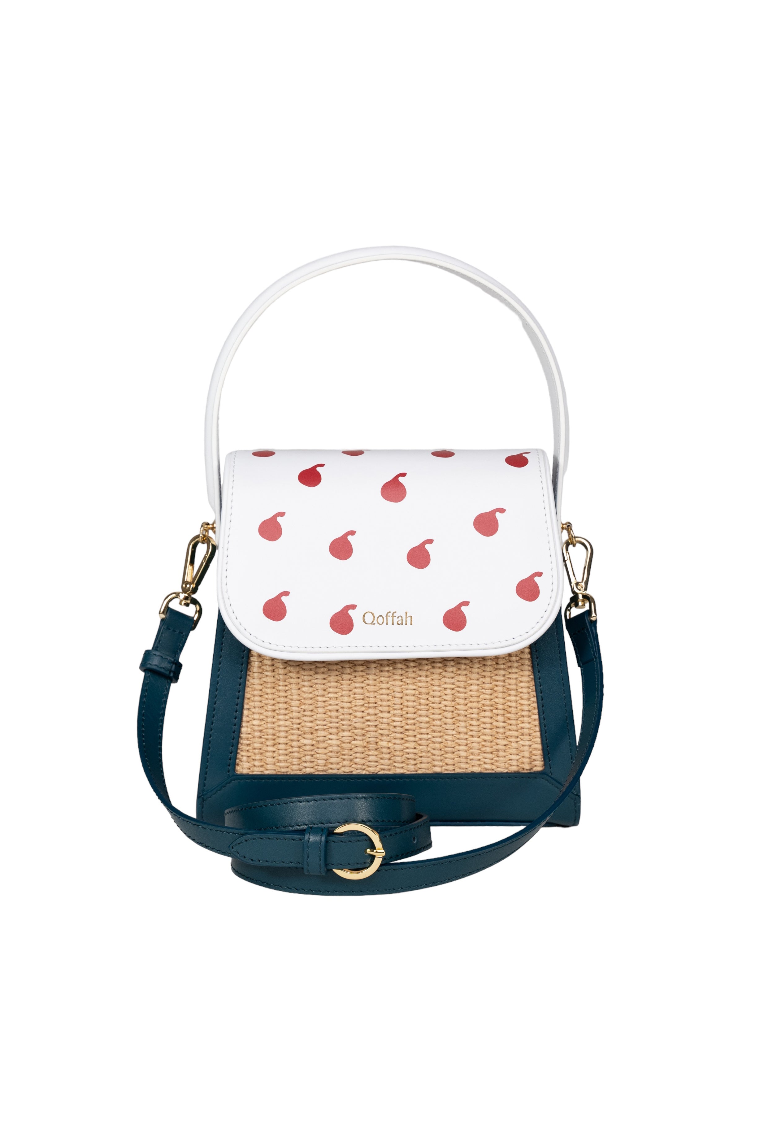 La Madeleine Framboise | Luxury Raspberry Bag - QOFFAH